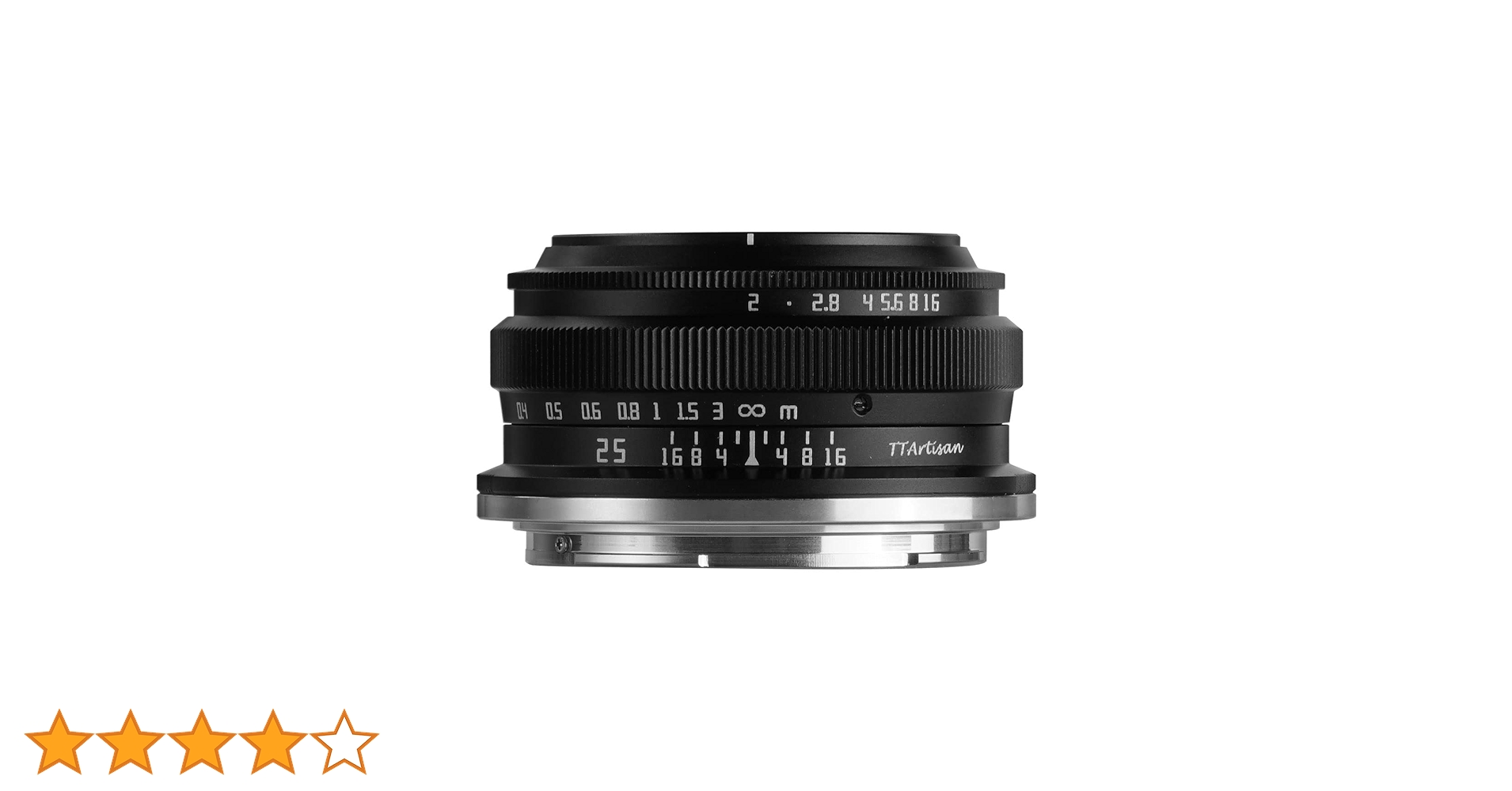 Amazon.co.jp: TTArtisan 25mm F2 Zマウント MF 単焦点レンズ APS-C